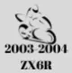 2003-2004 ZX6R Fairings