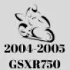 2004-2005 GSXR750 Fairings