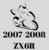 2007-2008 ZX6R Fairings