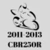 2011-2013 MC41 CBR250R Fairings