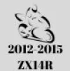 2012-2015 ZX14R Fairings