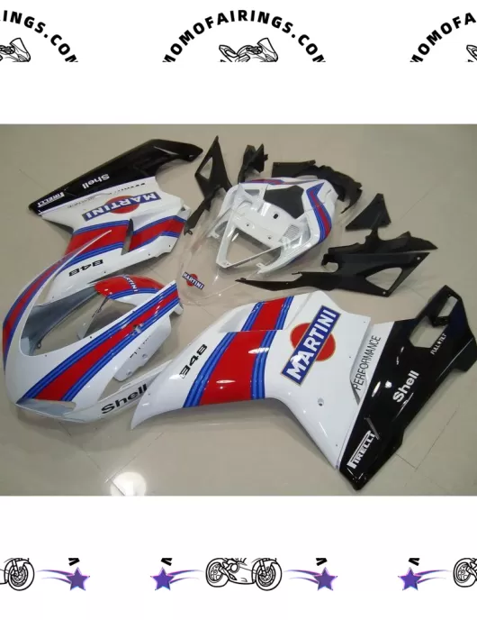 Ducati 848/1098/1198 2007-2011 Motorcycle Fairings