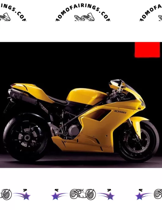 Motorcycle Fairings For Ducati 848/1098/1198 2007-2011