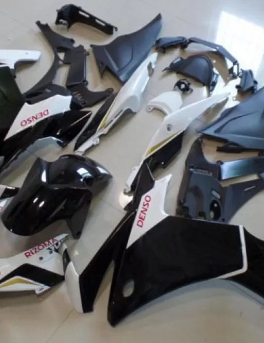 2013-2015 Honda CBR500R Fairings Kits Black White